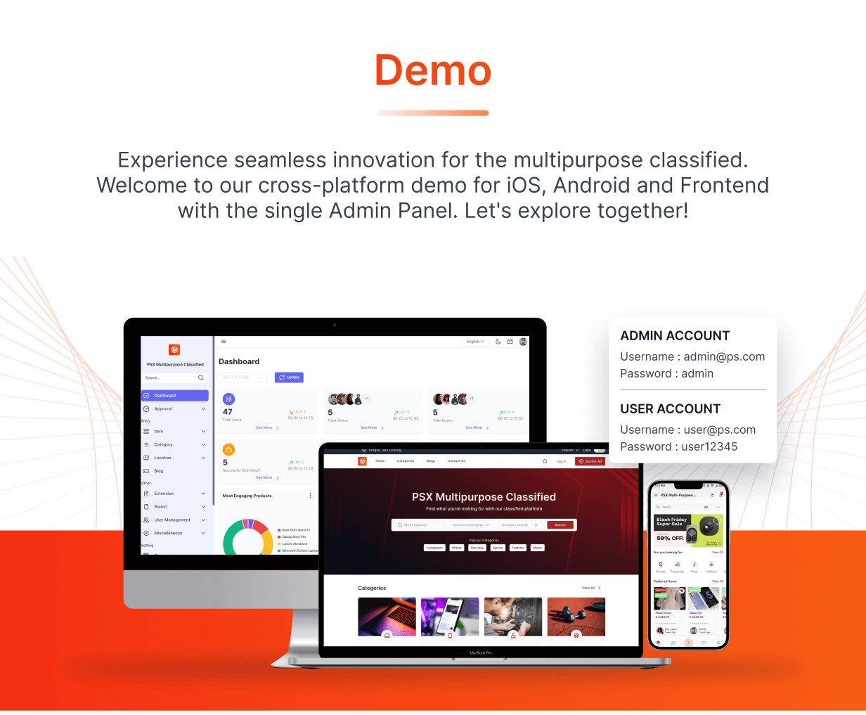 Multipurpose Classified App: Buy, Sell, Ecommerce like Mercari, Offerup, Carousell (1.5.6 )