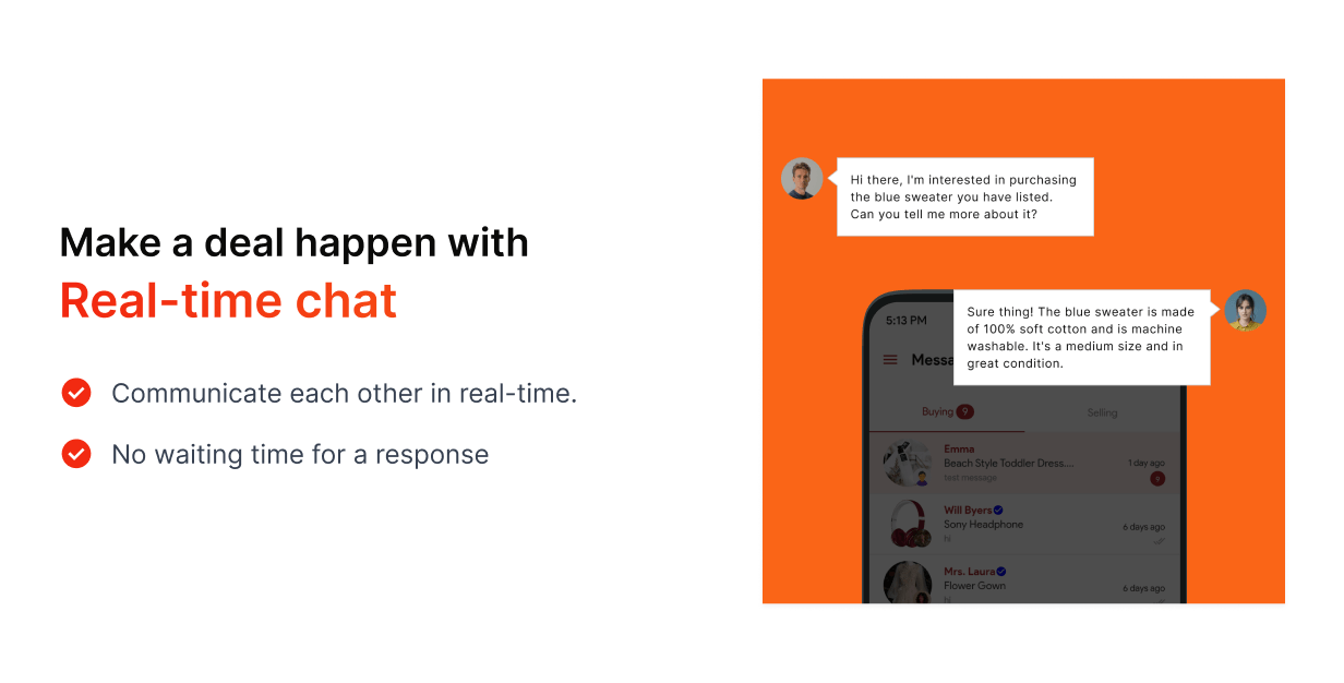 Multipurpose Classified App: Buy, Sell, Ecommerce like Mercari, Offerup, Carousell (1.5.6 )